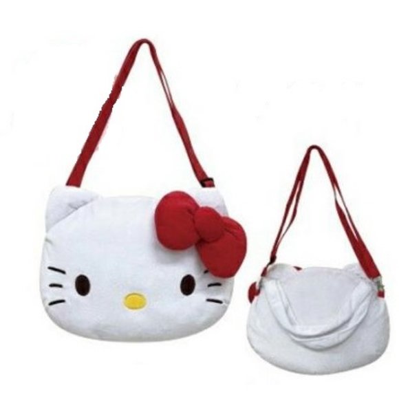 Sanrio Character Face Pochette Hello Kitty - Picture 3 of 4